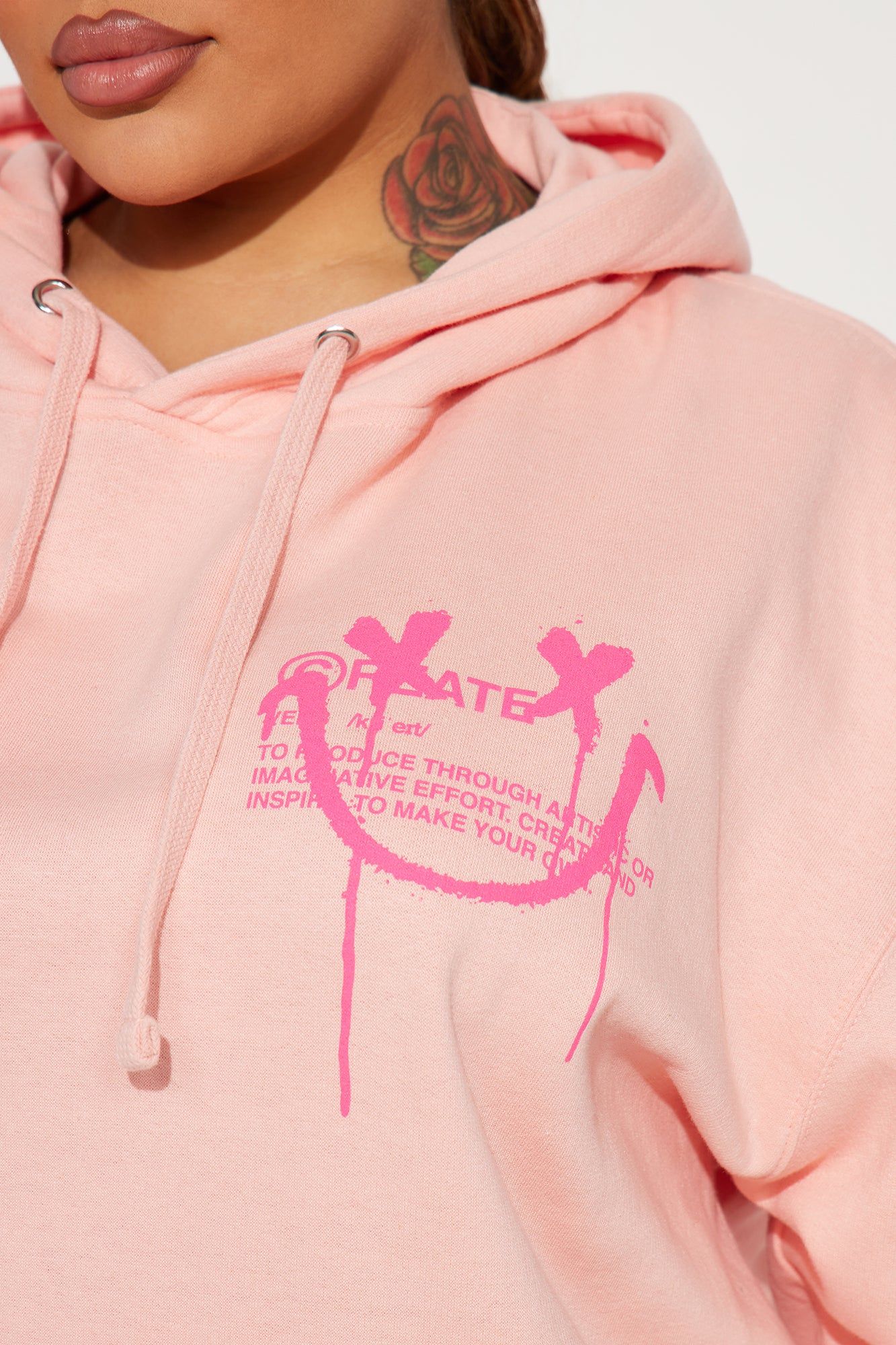 Create Art Hoodie - Pink sold by Fashion Nova product image thumbnail 7