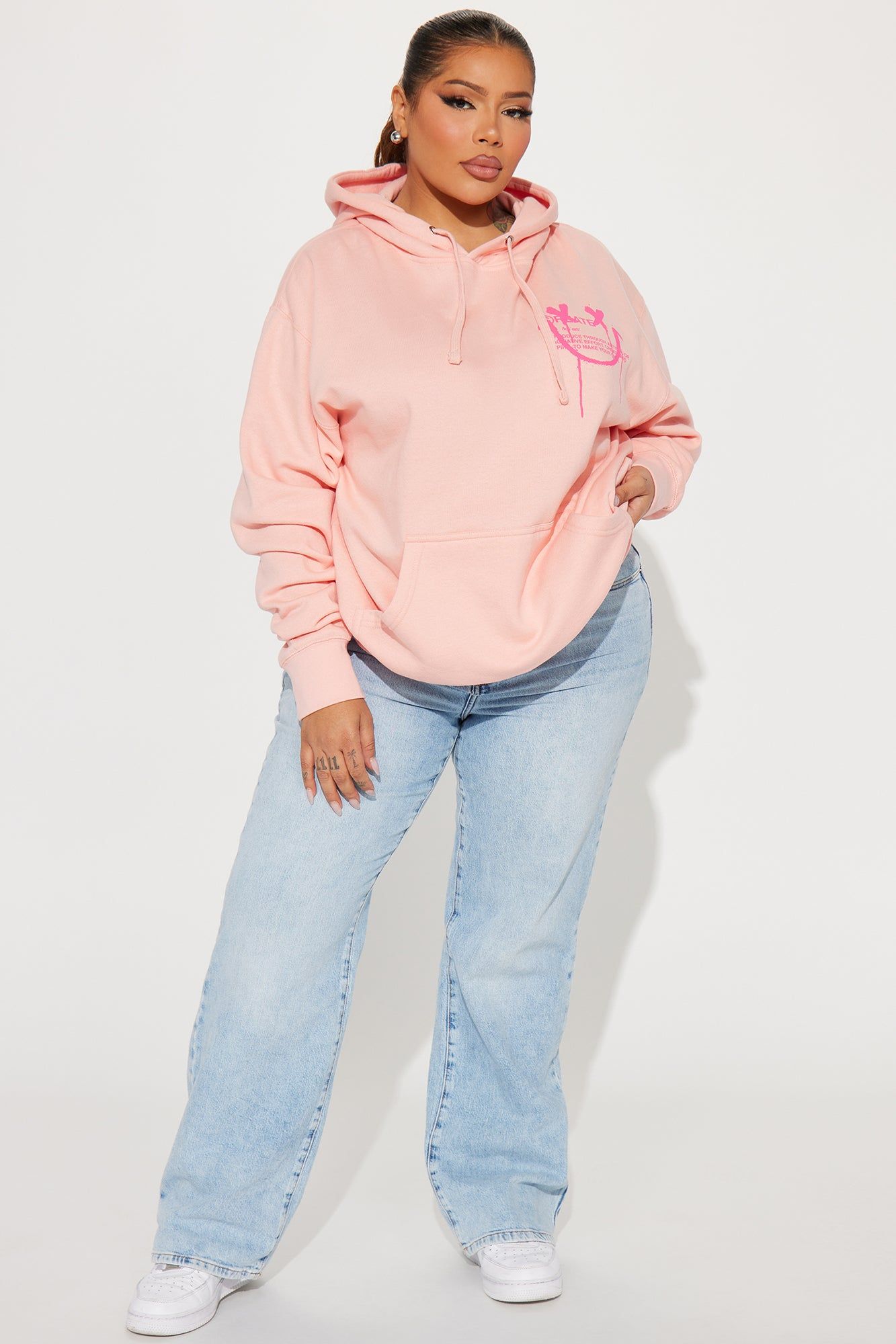 Create Art Hoodie - Pink sold by Fashion Nova product image thumbnail 6