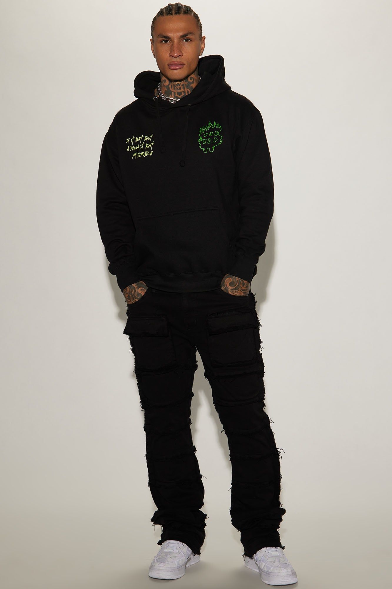 Money Moves Only Hoodie - Black sold by Fashion Nova product image thumbnail 2