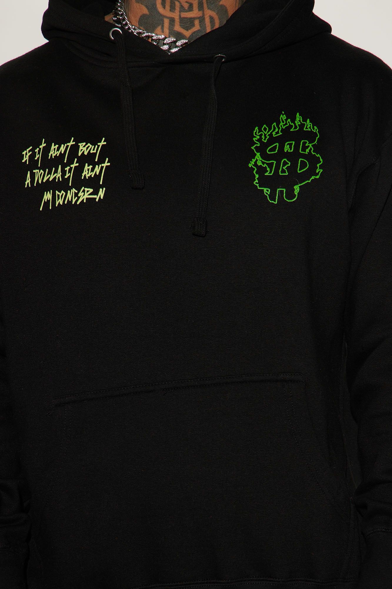 Money Moves Only Hoodie - Black sold by Fashion Nova product image thumbnail 3