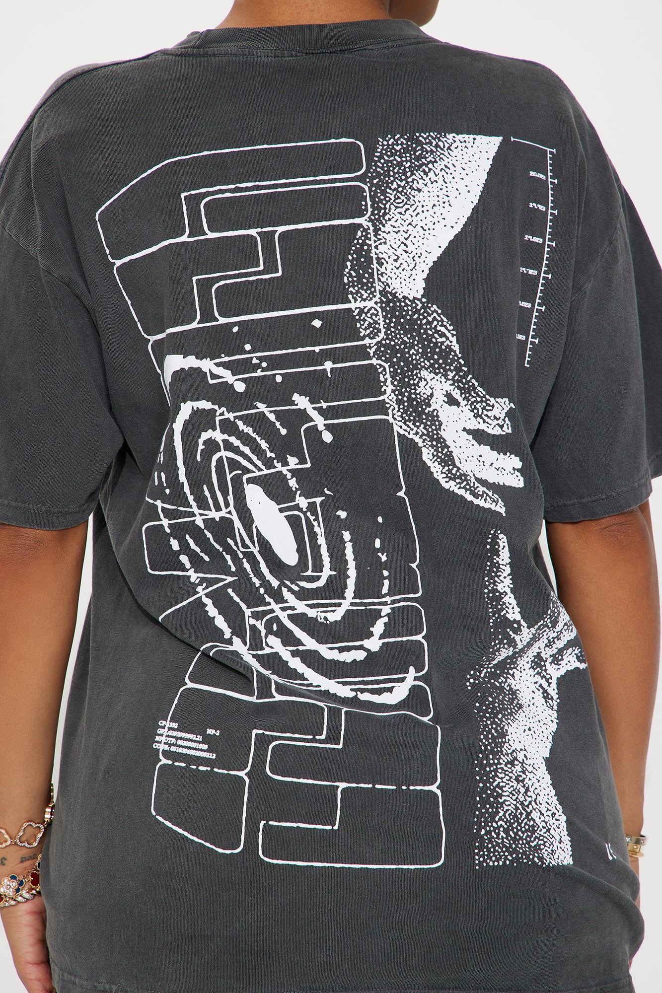 Connection Washed Tee - Black Wash sold by Fashion Nova product image thumbnail 5