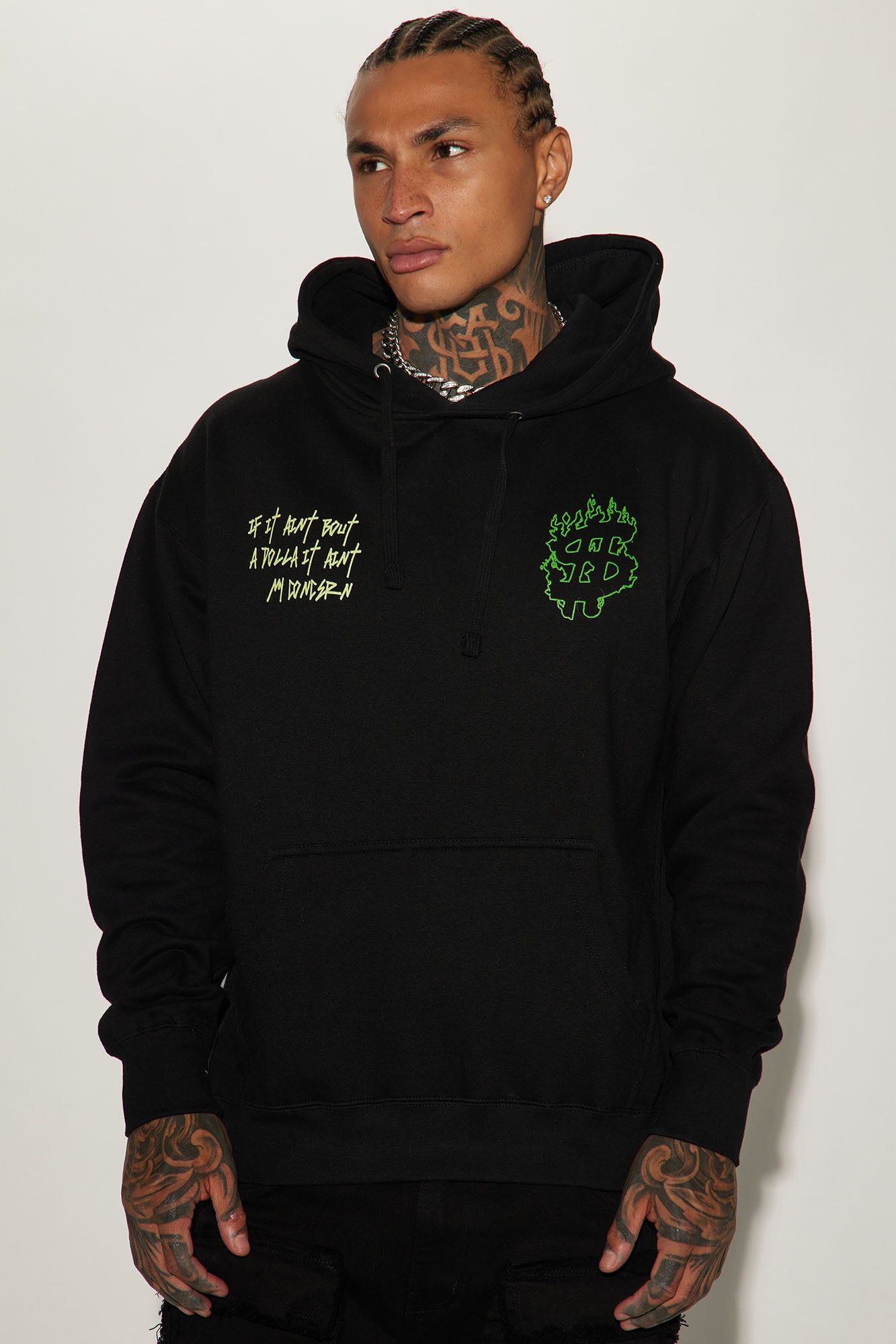 Money Moves Only Hoodie - Black sold by Fashion Nova