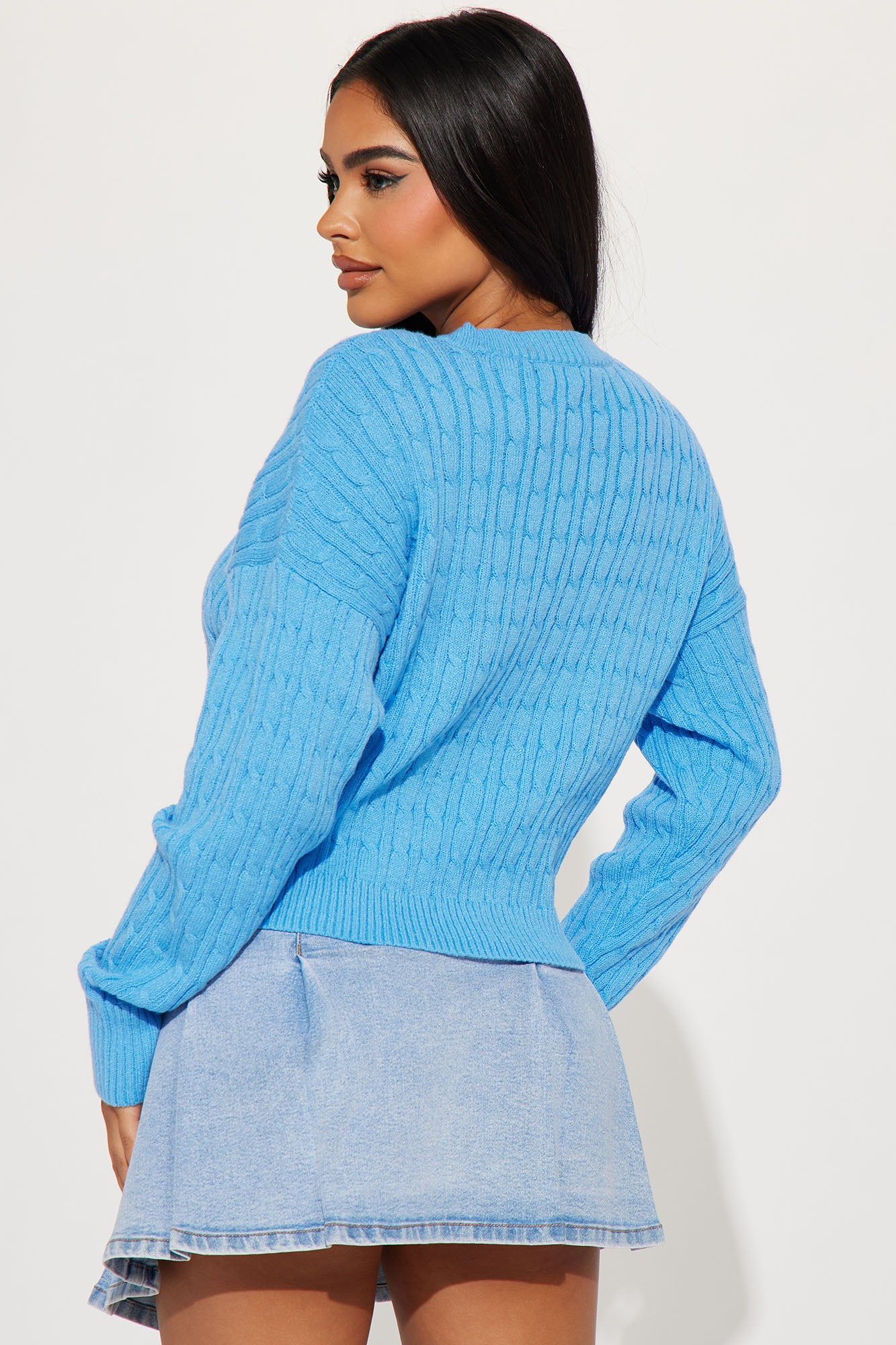 Lola Sweater - Blue sold by Fashion Nova product image thumbnail 3