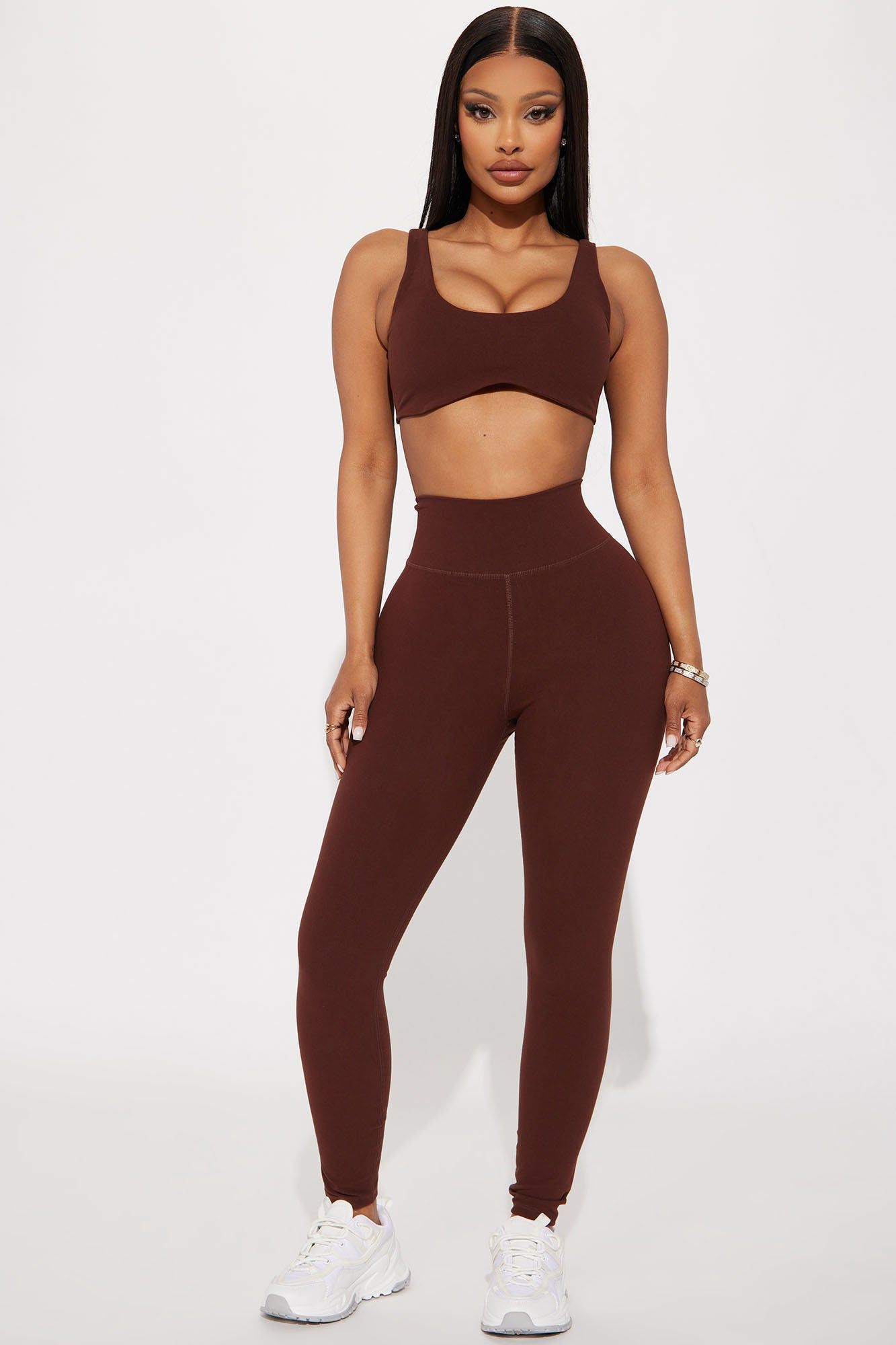 Soft Life Sports Bra - Brown sold by Fashion Nova product image thumbnail 2