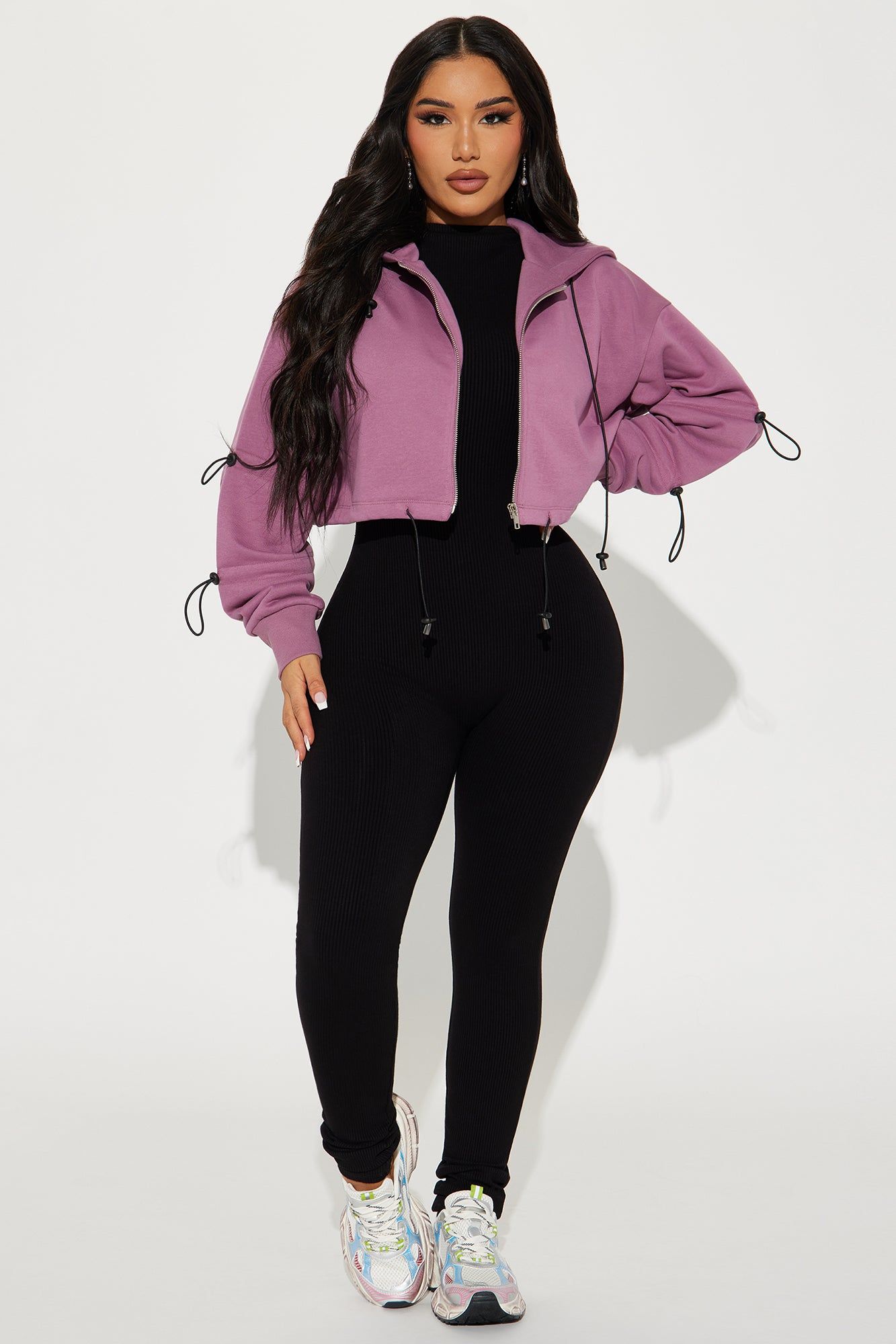 Early Calls Lounge Hoodie - Mauve sold by Fashion Nova product image thumbnail 2