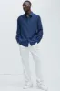 Ivy League Dress Shirt - Navy sold by Fashion Nova