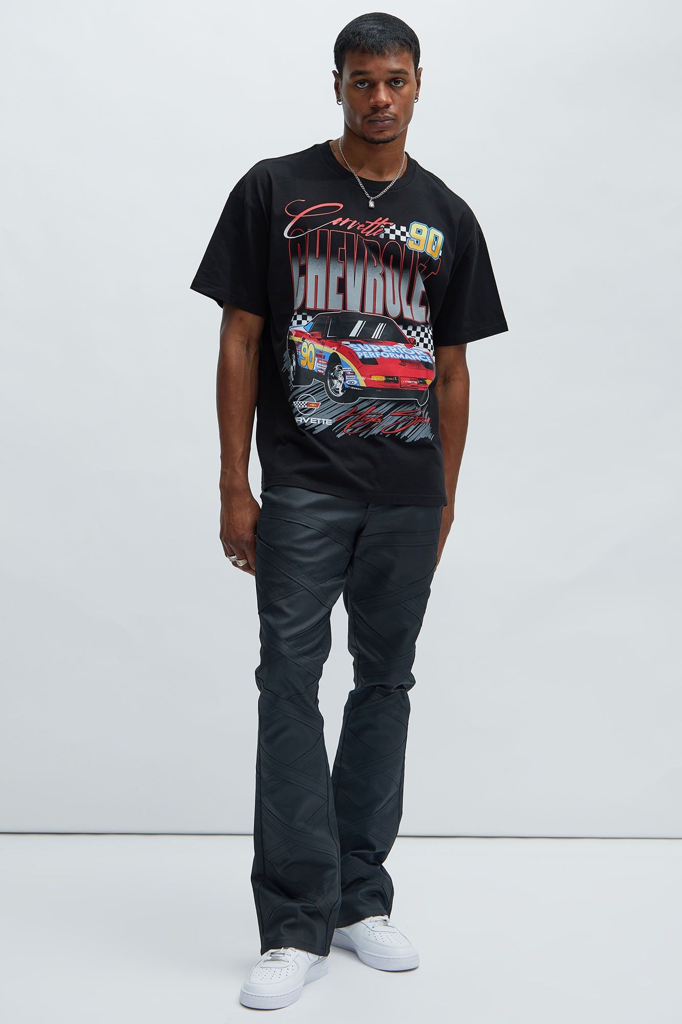 Chevrolet 1990 Corvette Oversized Short Sleeve Tee - Black sold by Fashion Nova product image thumbnail 2