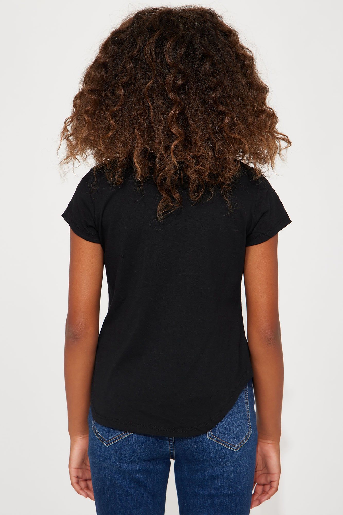 Mini The Little Mermaid Find Your Voice Short Sleeve Tee - Black sold by Fashion Nova product image thumbnail 4