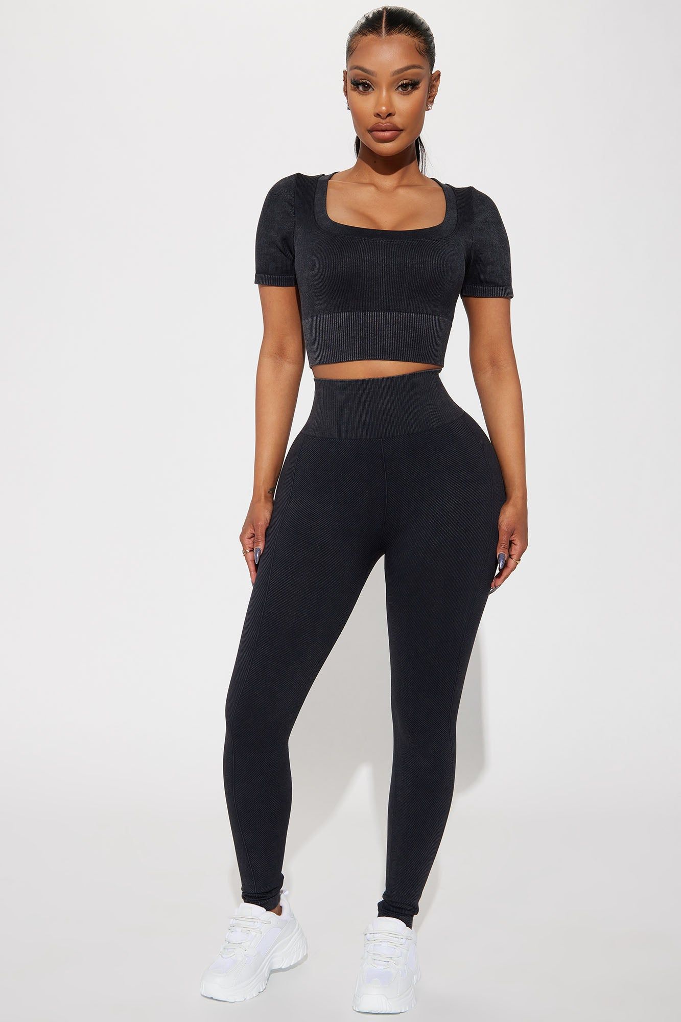 Keep The Focus Active Legging - Black sold by Fashion Nova