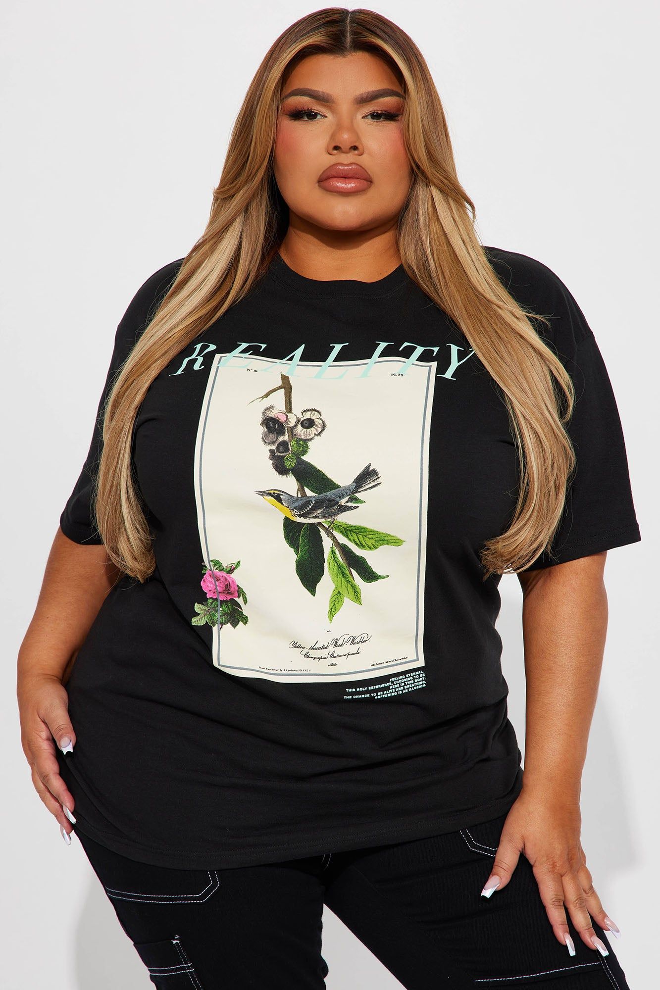 Reality In All Things Graphic Tee - Black sold by Fashion Nova product image thumbnail 4