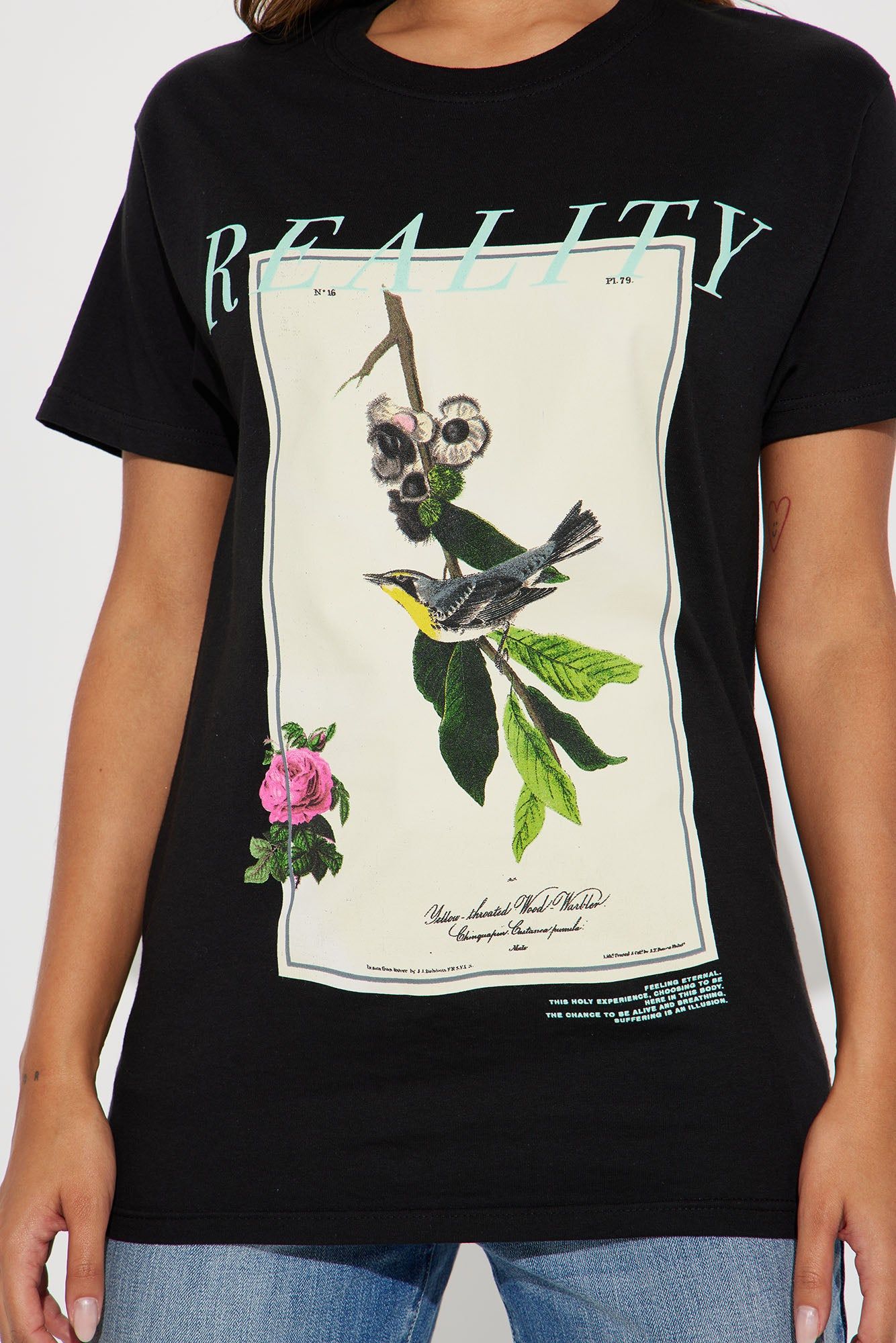 Reality In All Things Graphic Tee - Black sold by Fashion Nova product image thumbnail 3