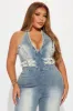 Demie Denim Jumpsuit - Medium Wash sold by Fashion Nova