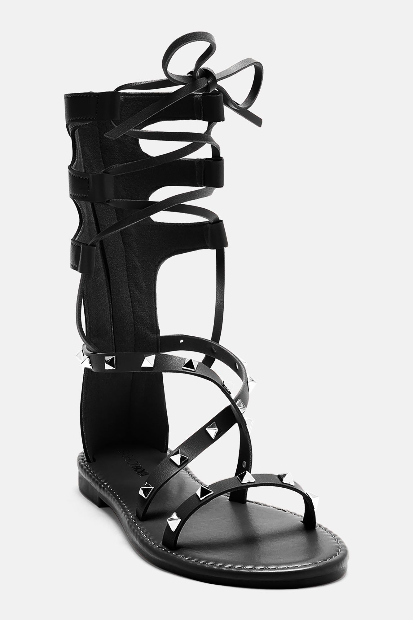Laurie Gladiator Flat Sandals - Black sold by Fashion Nova product image thumbnail 3