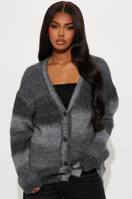 Cuffin' Season Sweater - Grey/combo sold by Fashion Nova