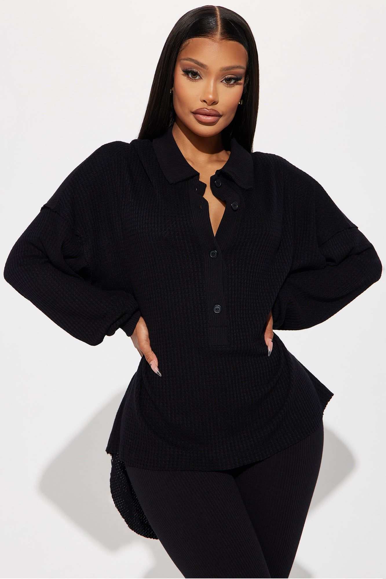 First Pick Legging Set - Black sold by Fashion Nova product image thumbnail 2