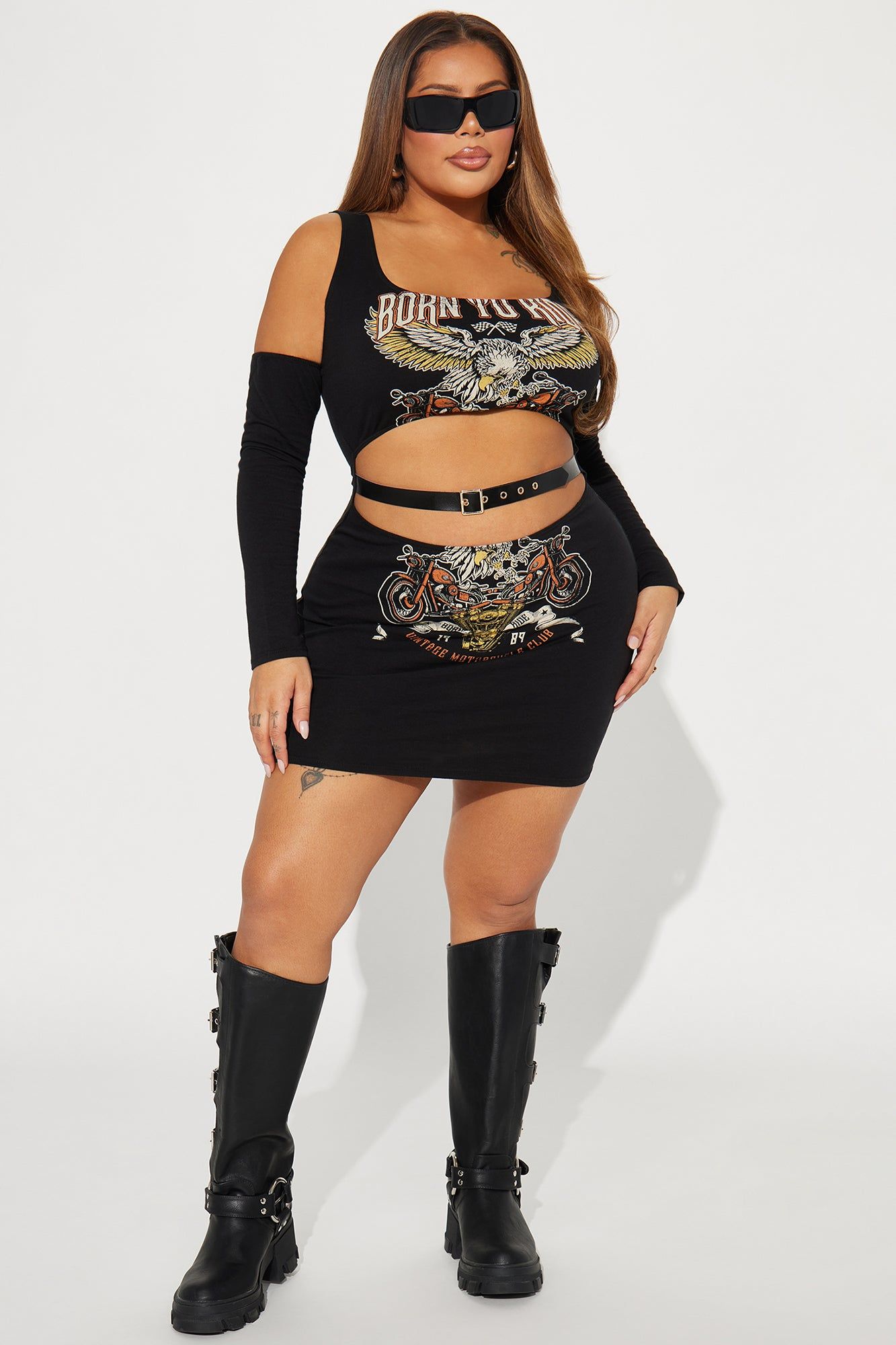 Jenni Belted Mini Dress - Black sold by Fashion Nova product image thumbnail 4