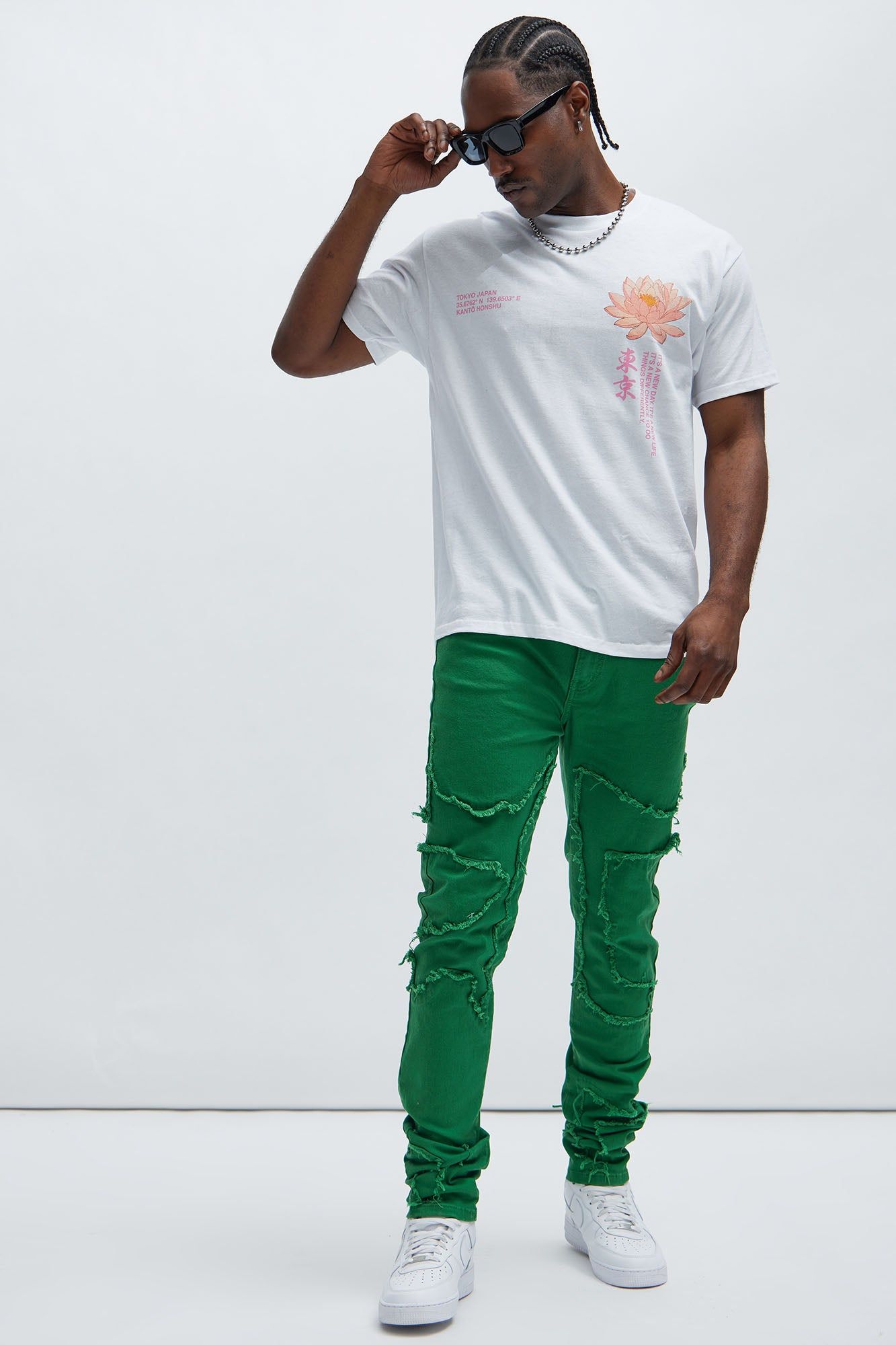 New Beginnings Lotus Short Sleeve Tee - White sold by Fashion Nova product image thumbnail 4