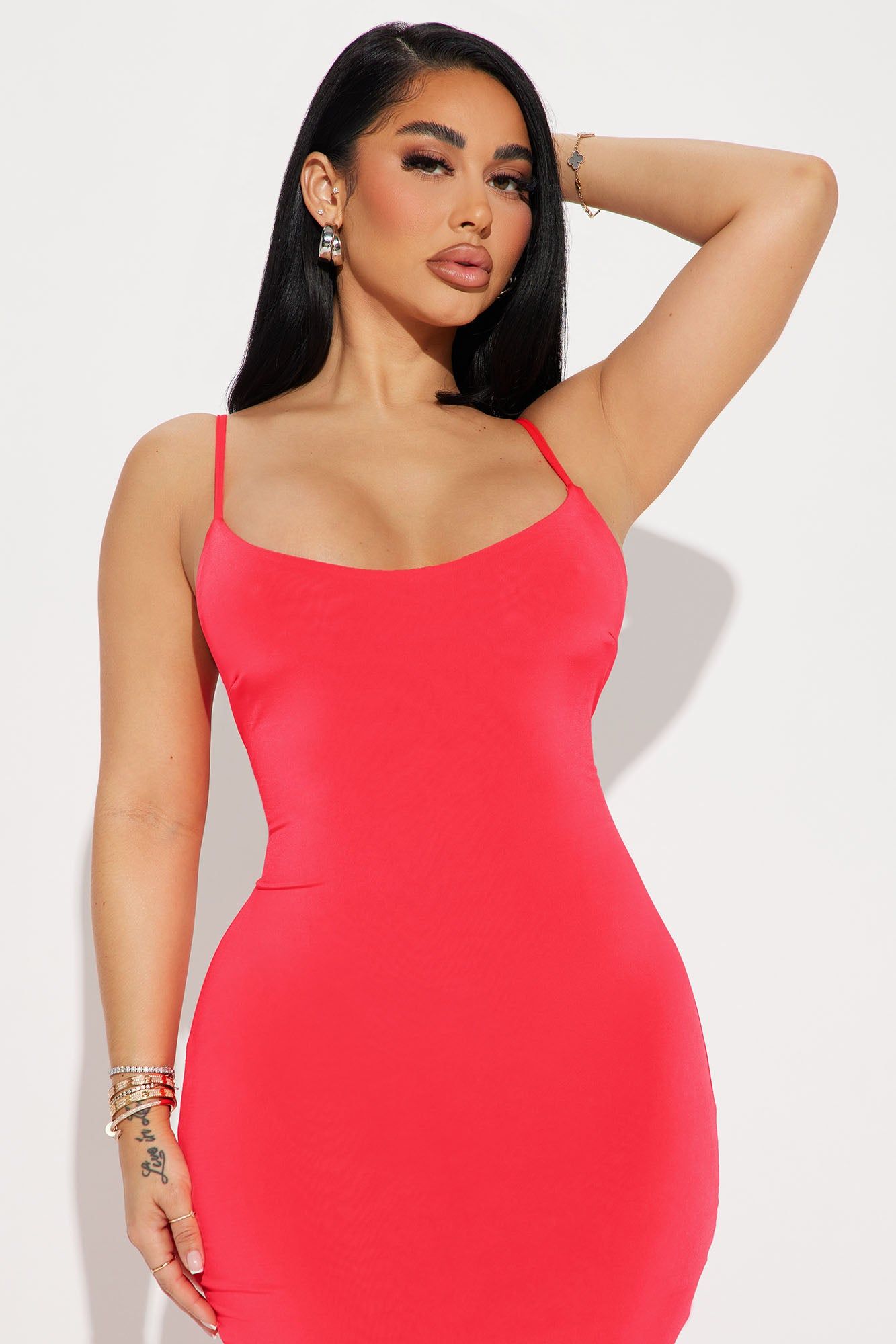 Hanna Midi Dress - Orange sold by Fashion Nova product image thumbnail 2