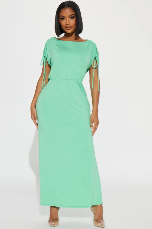 Brielle Maxi Dress - Mint sold by Fashion Nova