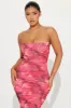 Teyana Mesh Maxi Dress - Pink sold by Fashion Nova