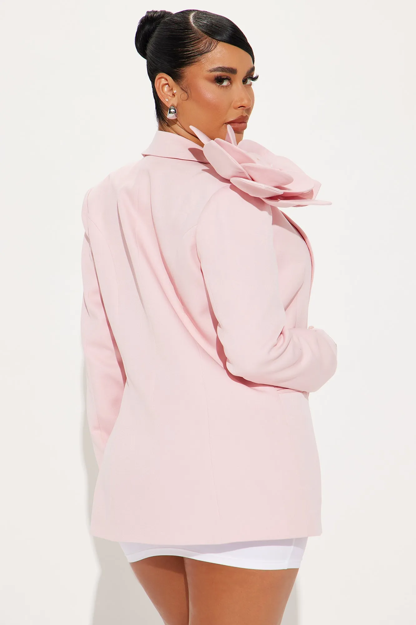 Flower Power Blazer - Pink sold by Fashion Nova product image thumbnail 3