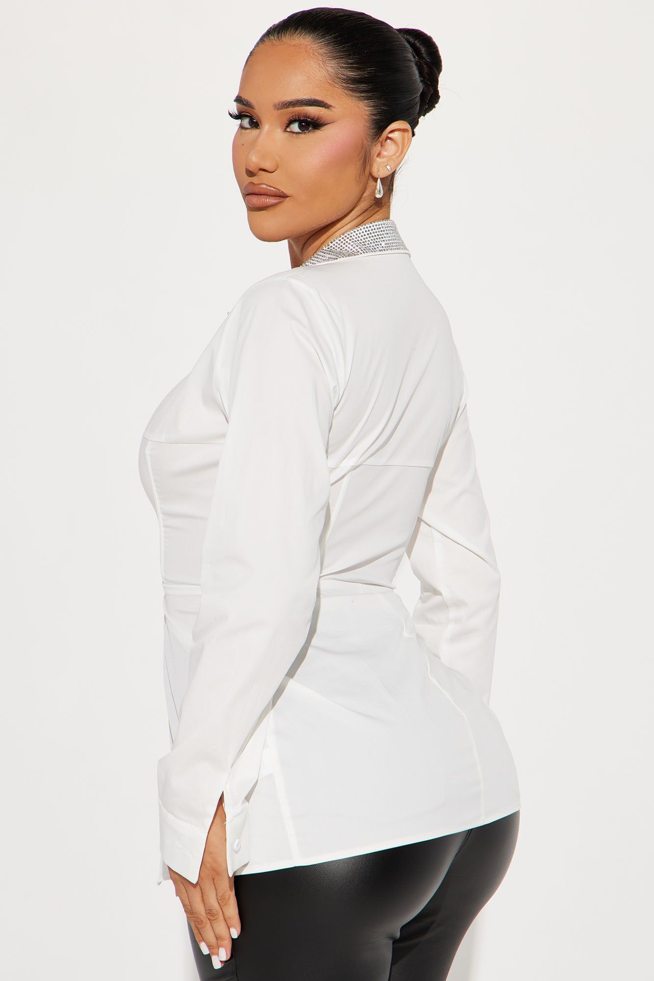 Not Like The Rest Shirt - White sold by Fashion Nova product image thumbnail 3