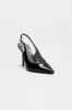 Elyna Slingback Pumps - Black sold by Fashion Nova