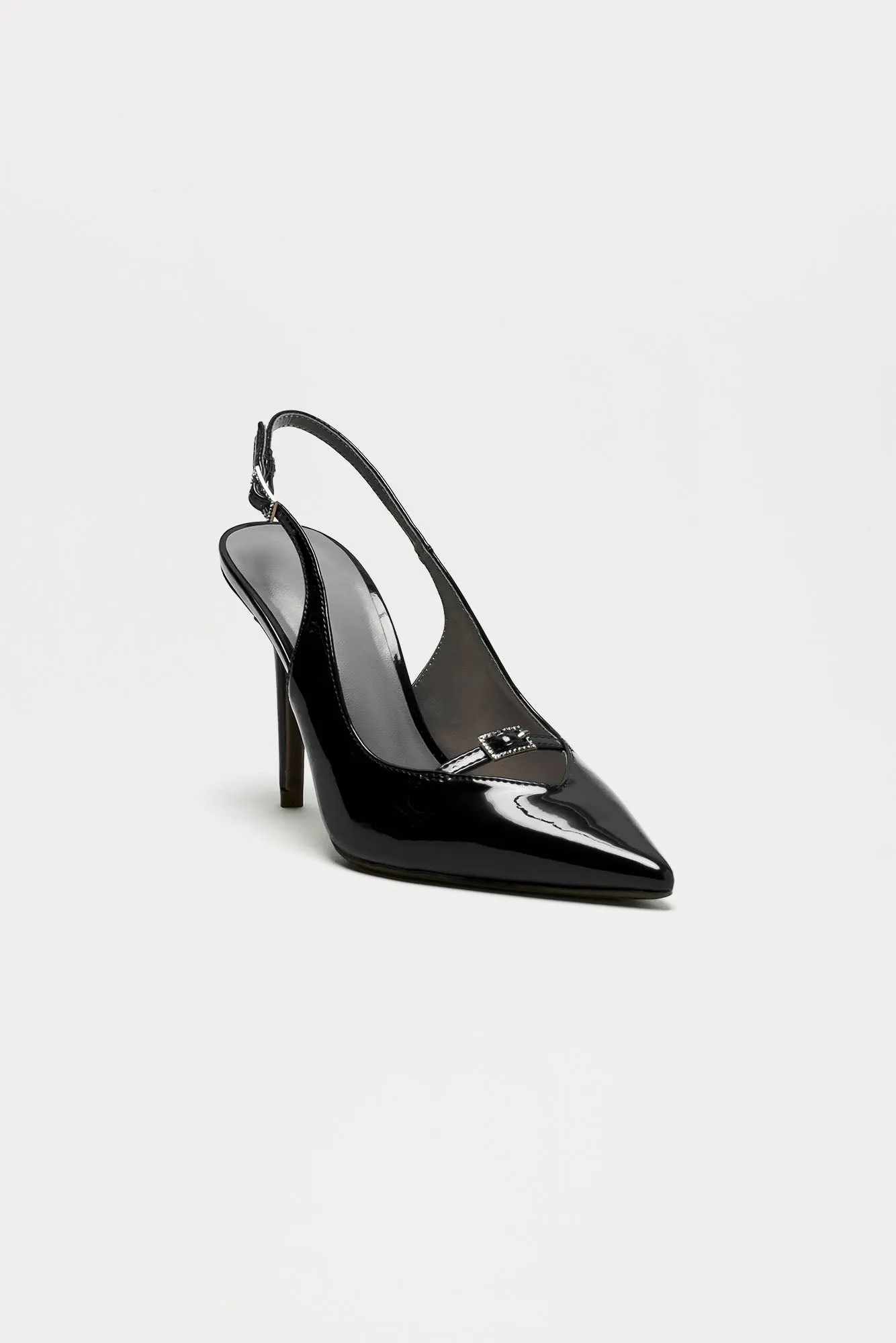 Elyna Slingback Pumps - Black sold by Fashion Nova product image thumbnail 3