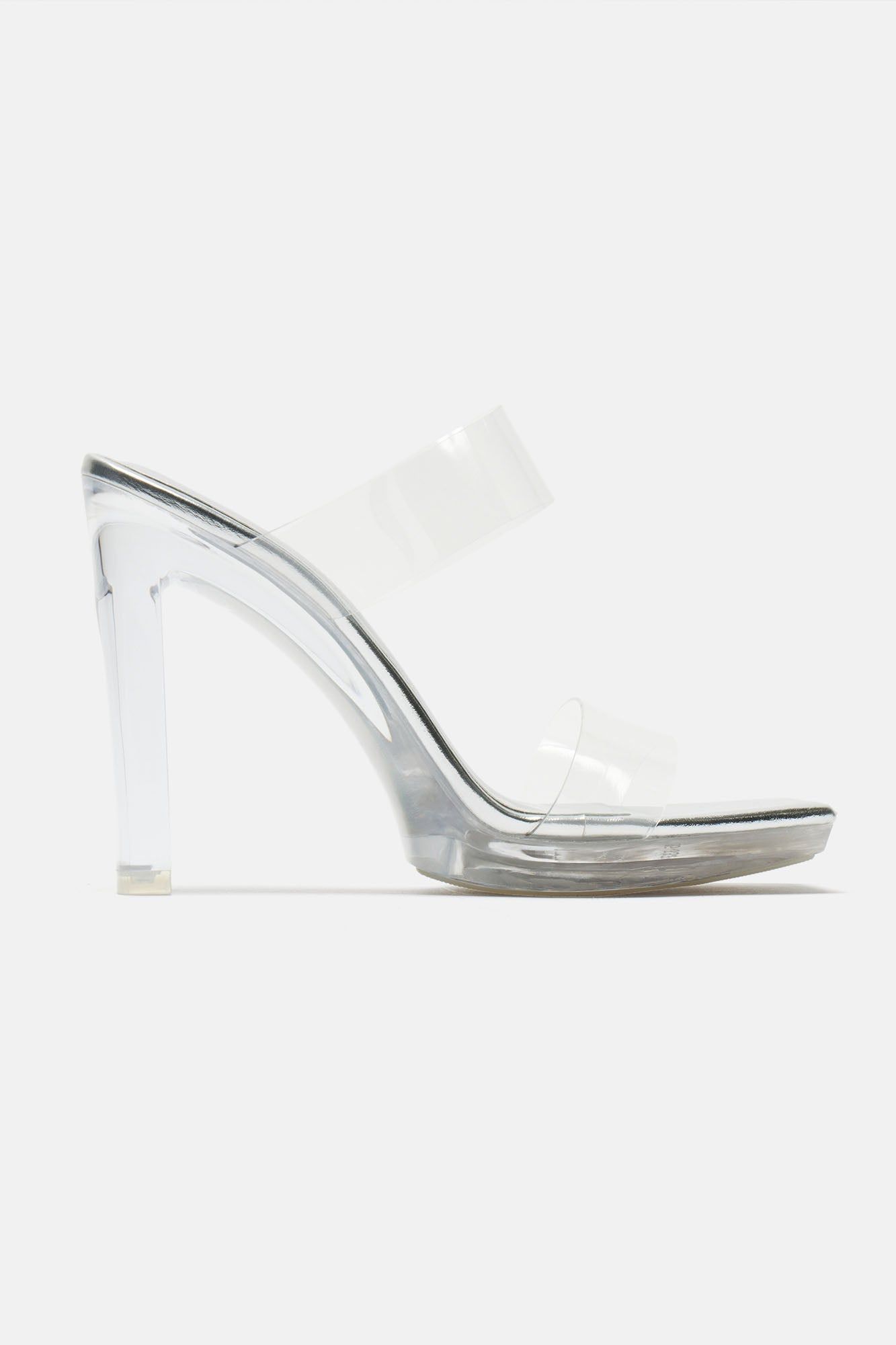Level You Up Heeled Sandals - Silver sold by Fashion Nova product image thumbnail 4