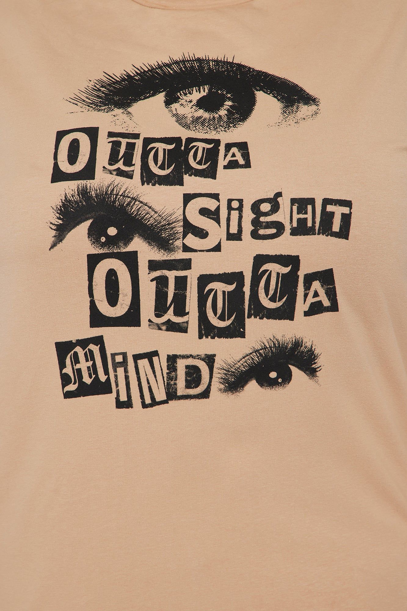 Outta Sight Outta Mind Biker Short Set - Taupe sold by Fashion Nova product image thumbnail 7