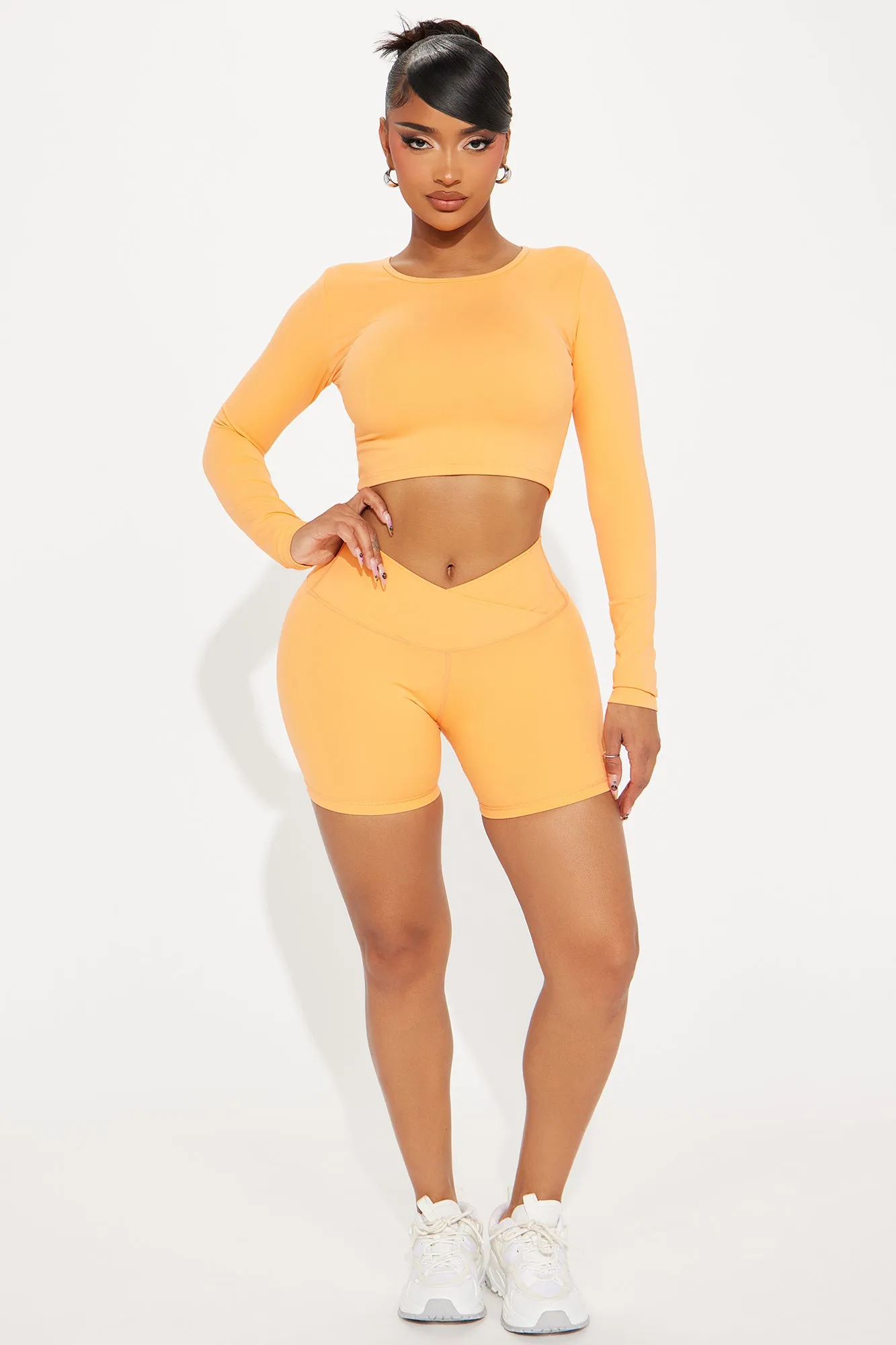 Keep The Peace Active Set - Orange sold by Fashion Nova product image thumbnail 2