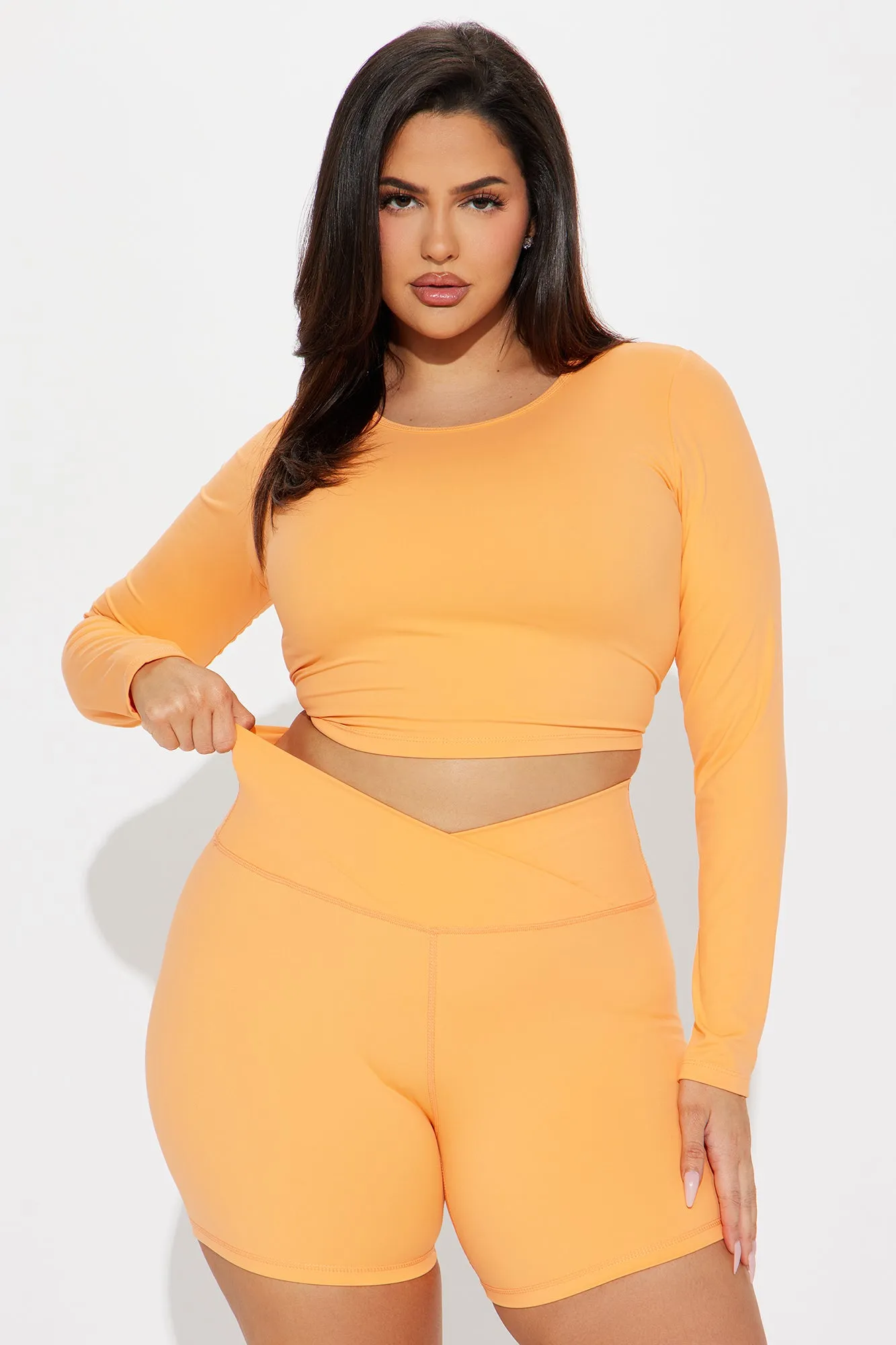 Keep The Peace Active Set - Orange sold by Fashion Nova product image thumbnail 5