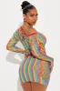 Ready For The Night Mini Skirt Set - Multi Color sold by Fashion Nova