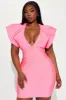 Penelope Bandage Mini Dress - Pink sold by Fashion Nova