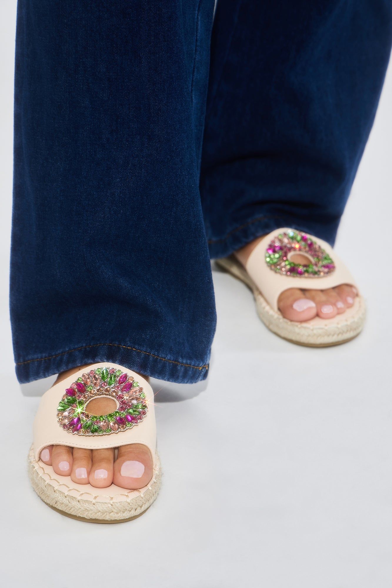 Katana Flat Sandals - Beige sold by Fashion Nova product image thumbnail 3