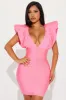 Penelope Bandage Mini Dress - Pink sold by Fashion Nova