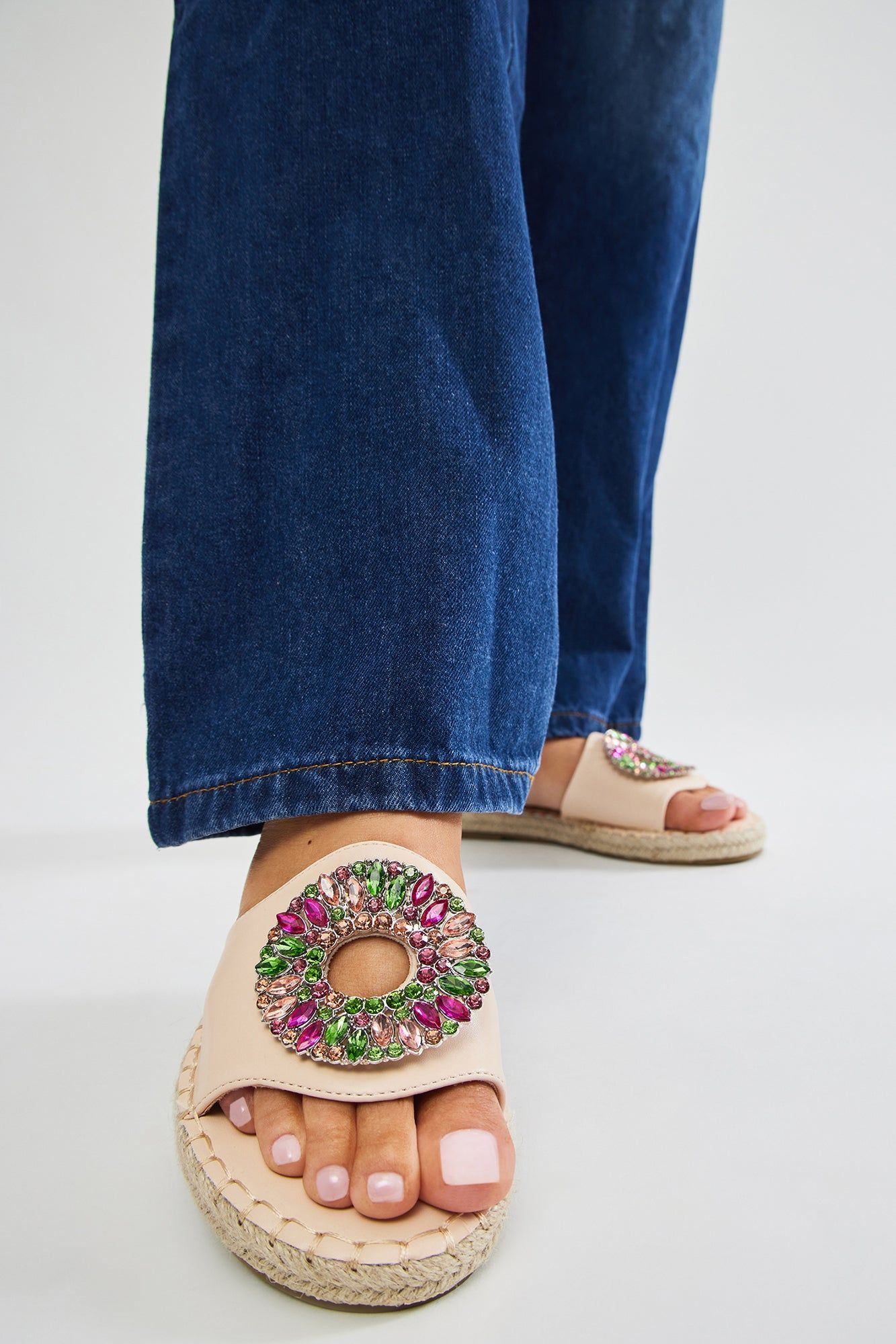 Katana Flat Sandals - Beige sold by Fashion Nova product image thumbnail 2