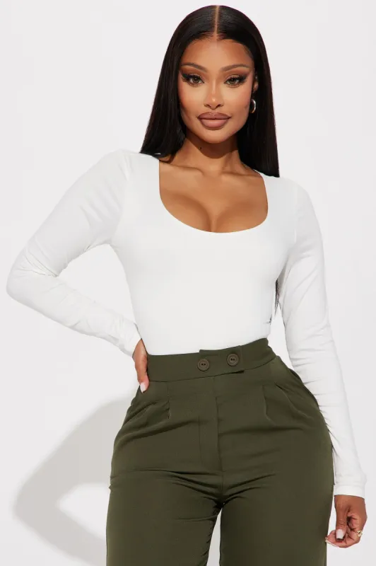 Kelly Double Lined Top - White sold by Fashion Nova