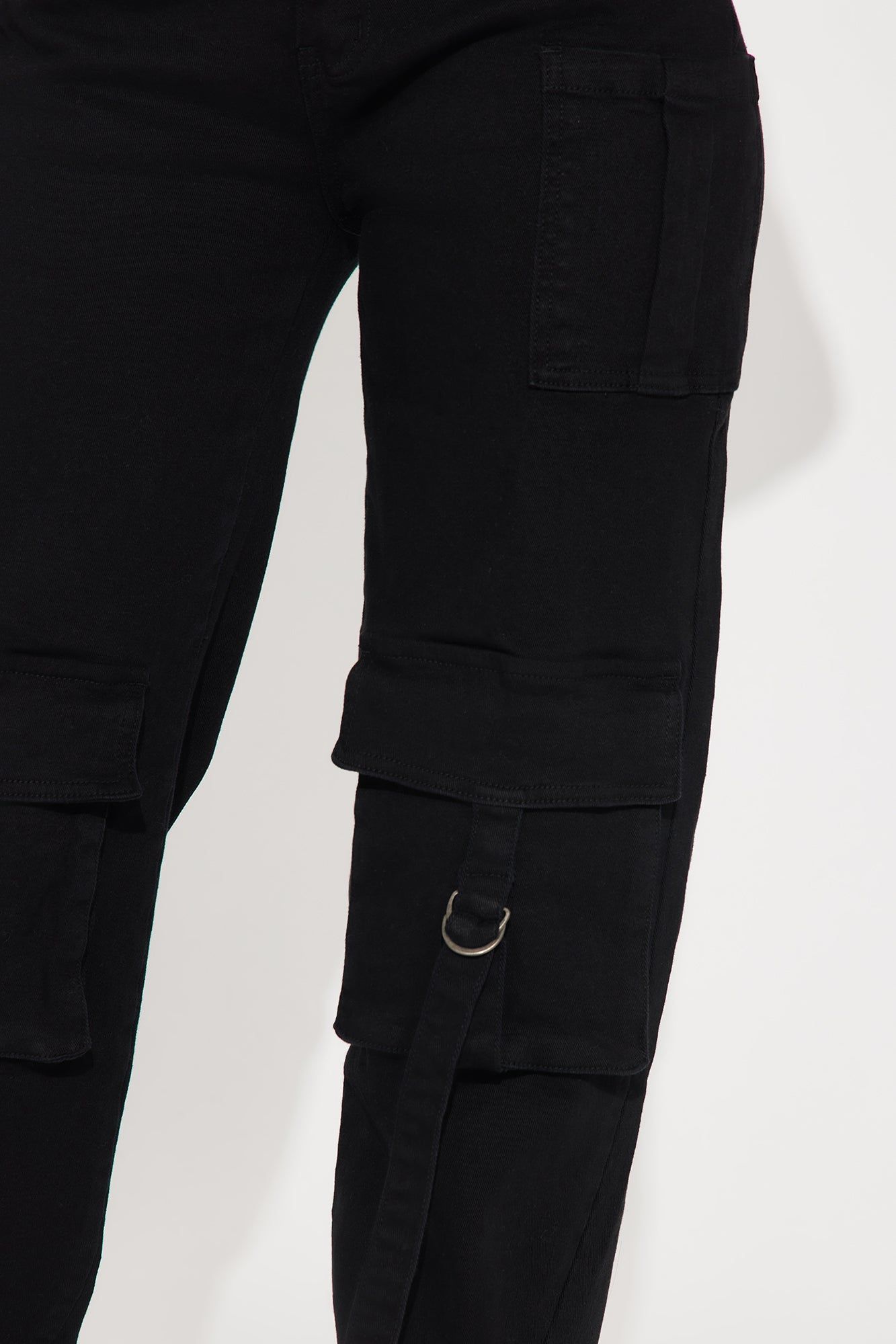 Winning Times Wide Leg Cargo Pant - Black sold by Fashion Nova product image thumbnail 3