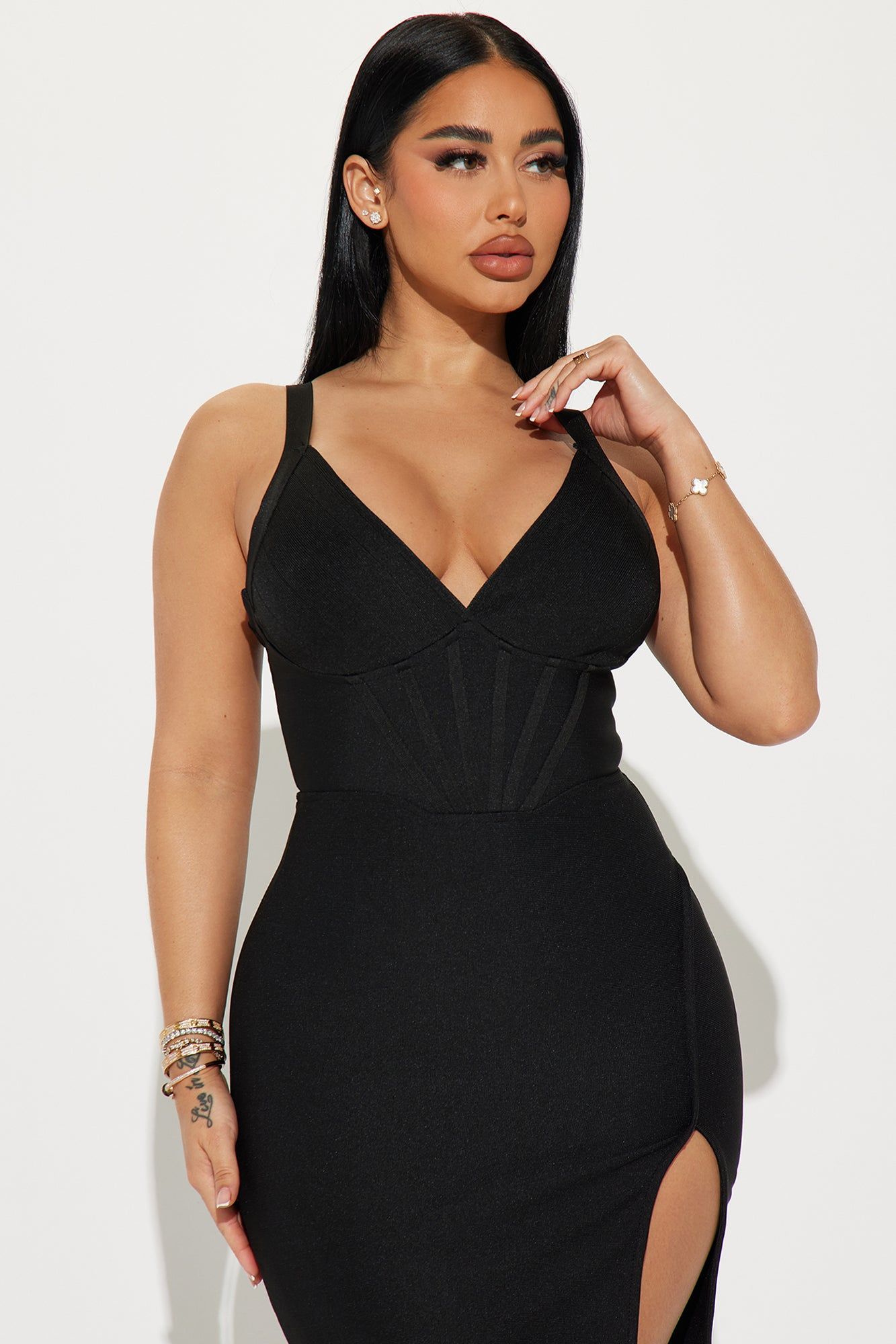 Acacia Bandage Mini Dress - Black sold by Fashion Nova product image thumbnail 2