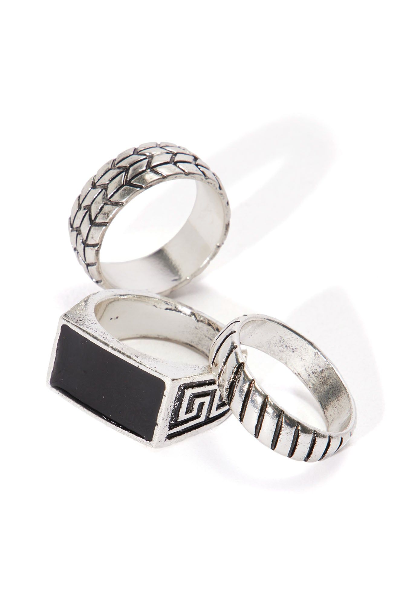 Still Be Friends Ring Set - Silver sold by Fashion Nova product image thumbnail 4