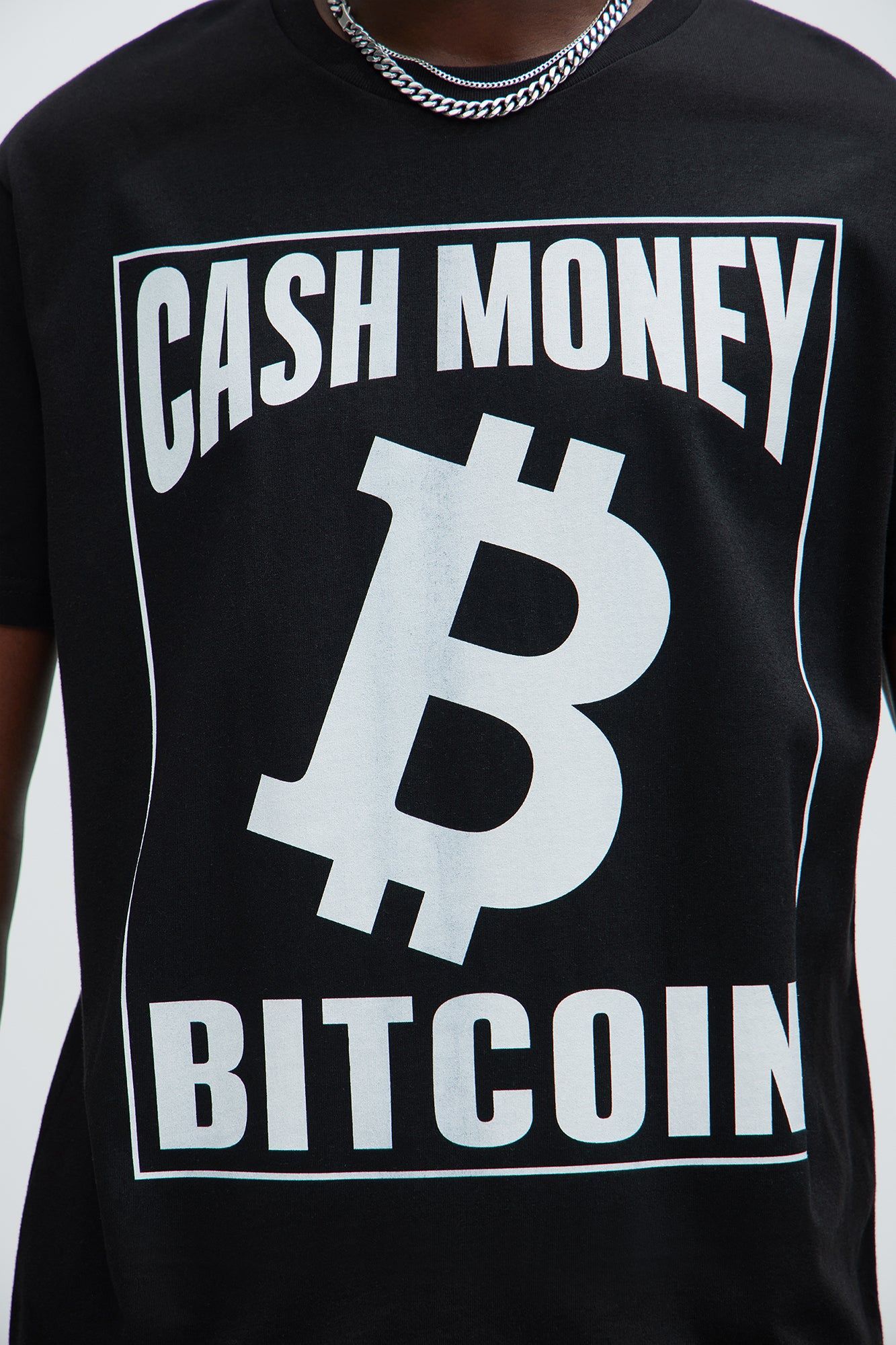 Cash Money Bitcoin Short Sleeve Tee - Black sold by Fashion Nova product image thumbnail 3