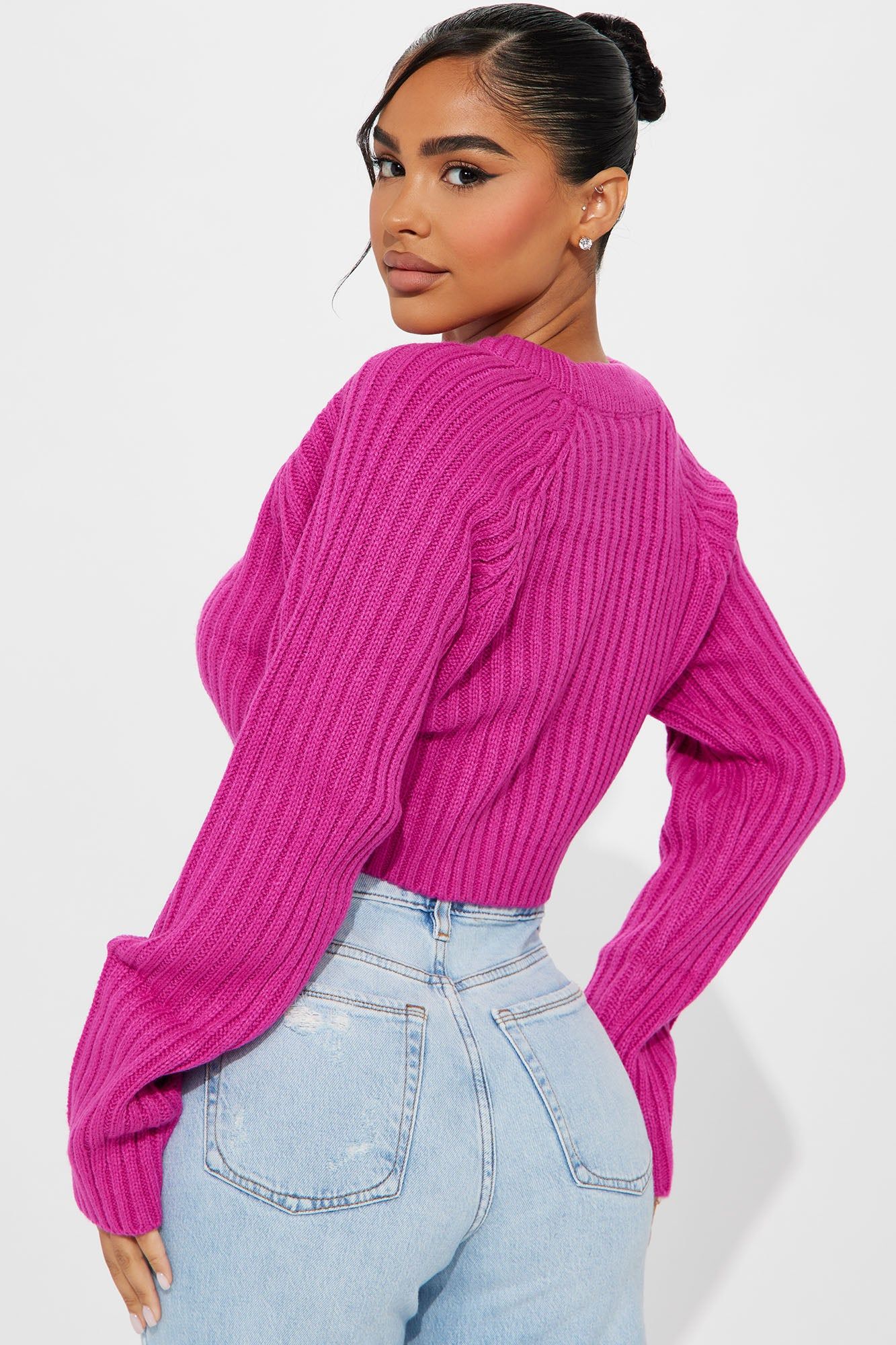 The Ultimate Staple Sweater - Pink sold by Fashion Nova product image thumbnail 3