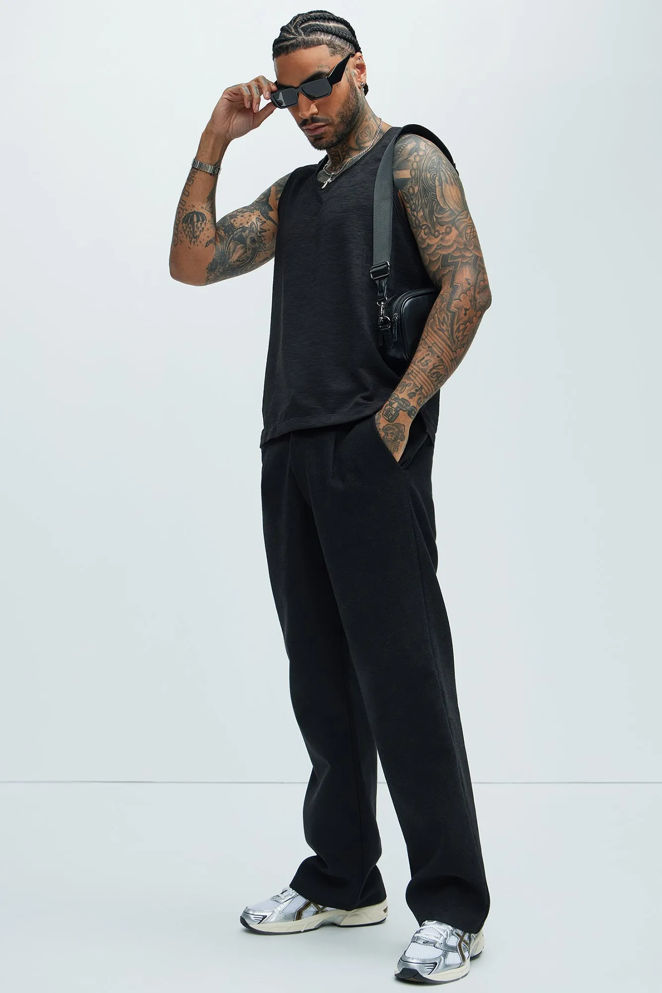 Blaze Textured Tank - Black sold by Fashion Nova product image thumbnail 2