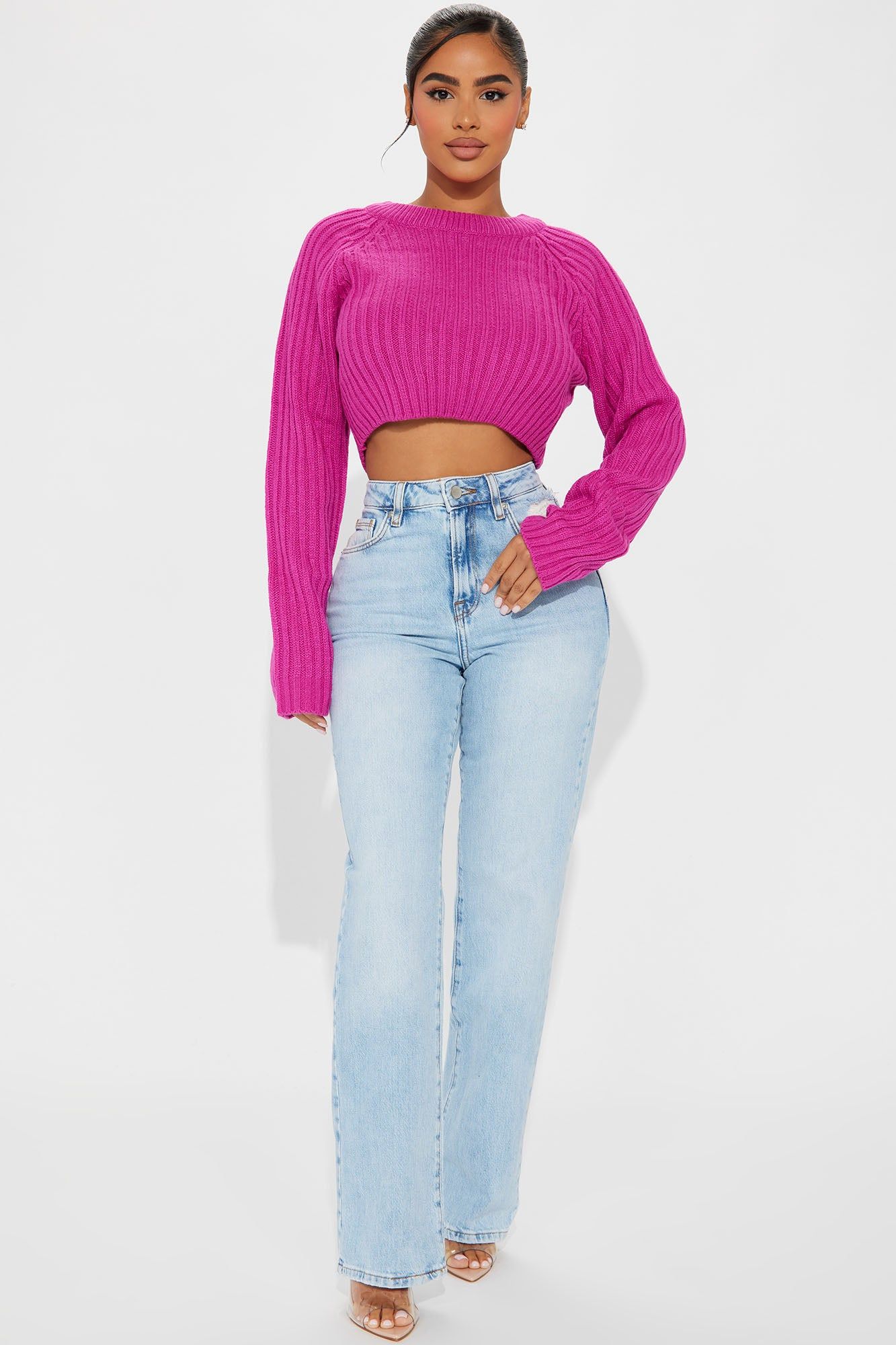 The Ultimate Staple Sweater - Pink sold by Fashion Nova product image thumbnail 2