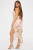 Leilani Chiffon Maxi Dress - Lavender/combo sold by Fashion Nova