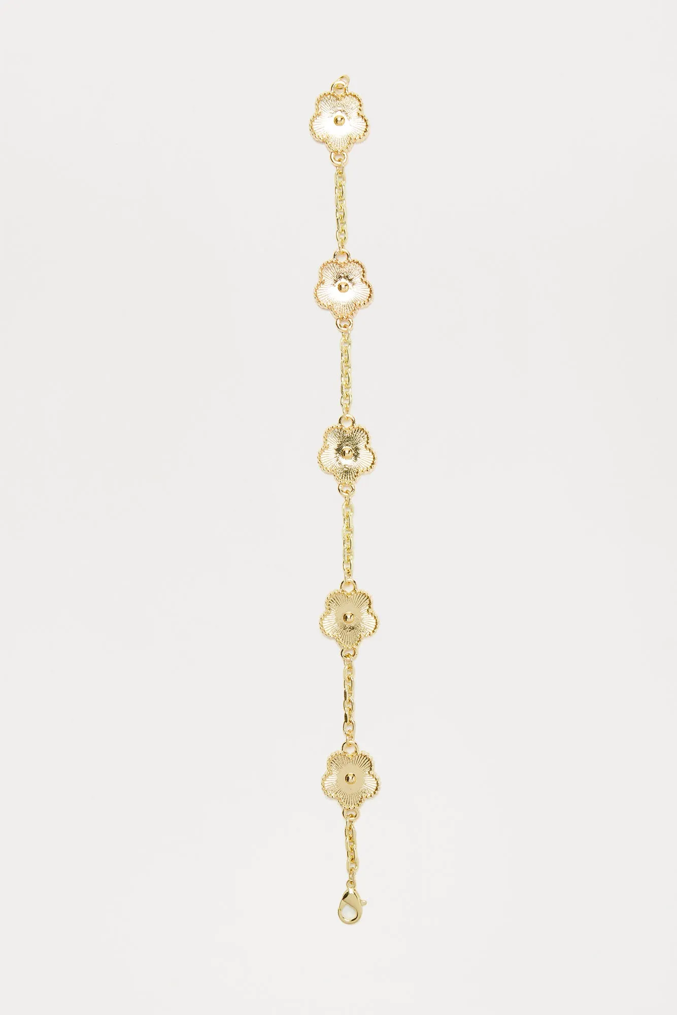 Multi Clover Bracelet - Gold sold by Fashion Nova product image thumbnail 3