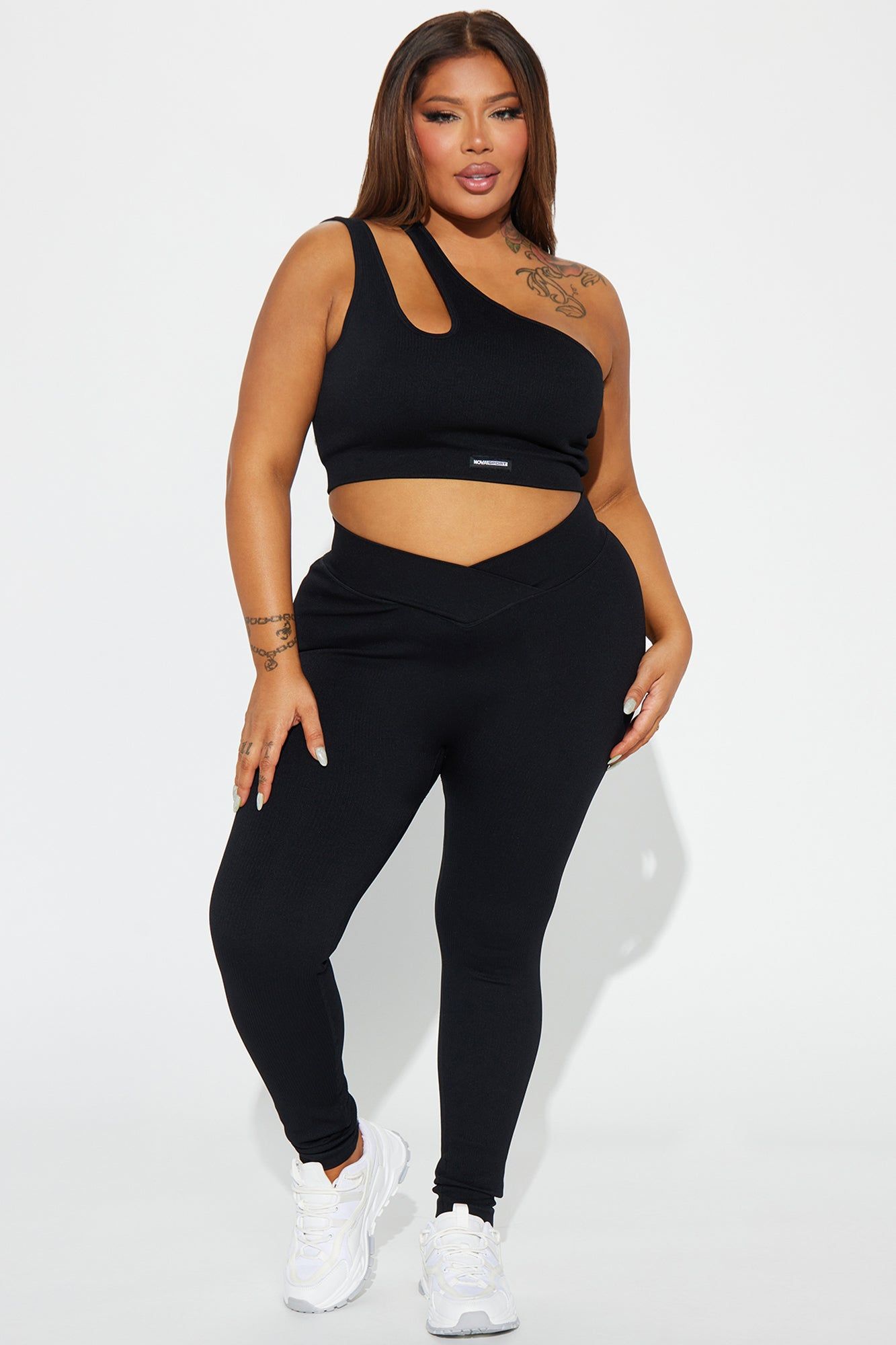 Namaste Seamless Sports Bra - Black sold by Fashion Nova product image thumbnail 6