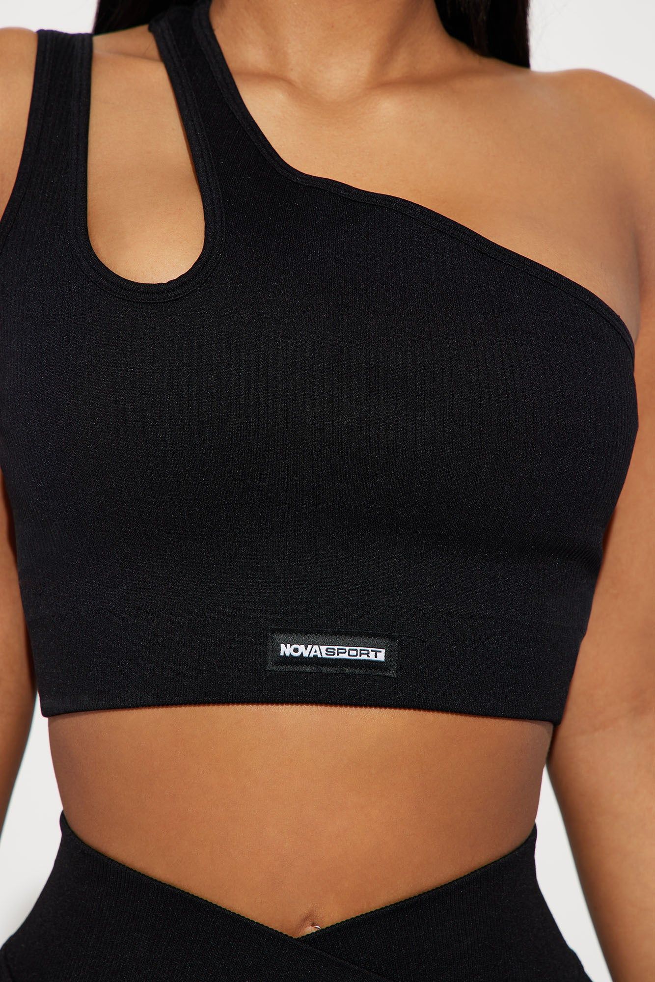 Namaste Seamless Sports Bra - Black sold by Fashion Nova product image thumbnail 2