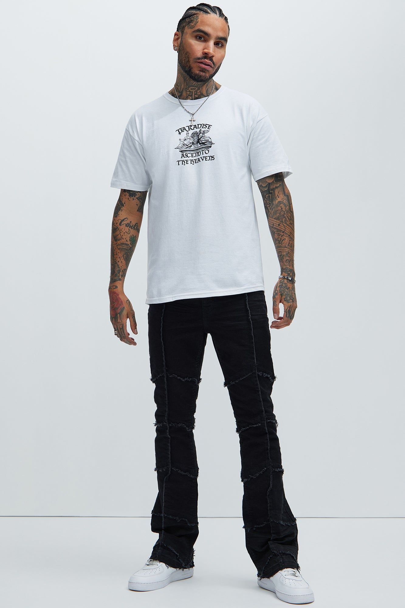 Paradise Ascend To The Heavens Short Sleeve Tee - White sold by Fashion Nova product image thumbnail 2